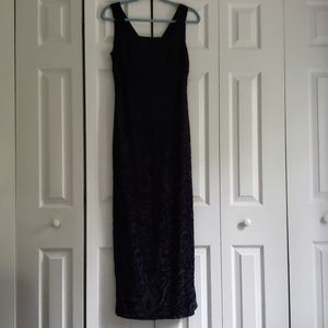 El Court Ingles Formul@ jovan Black dress sz L